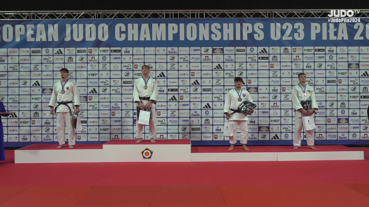 Medal Ceremony -100 kg