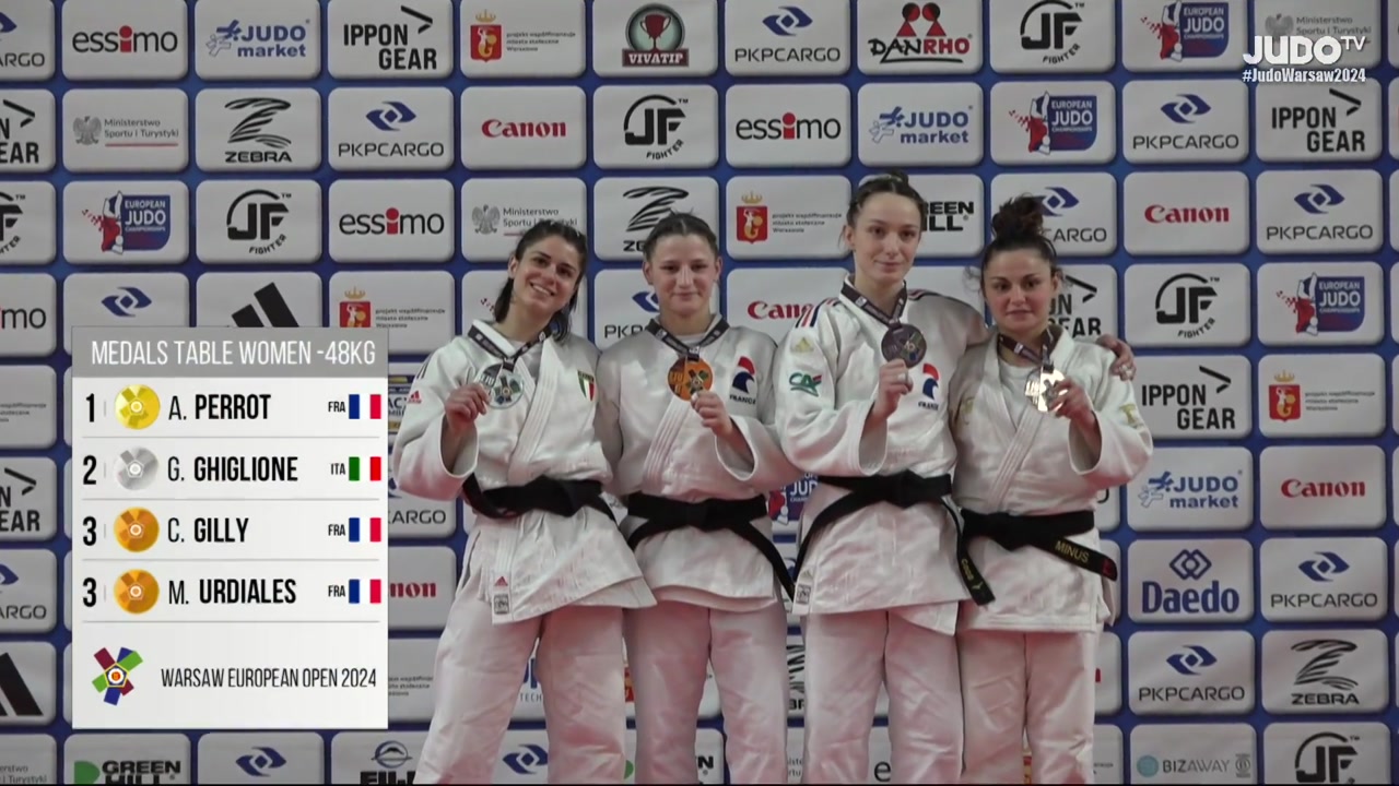 Medal Ceremony -48 kg